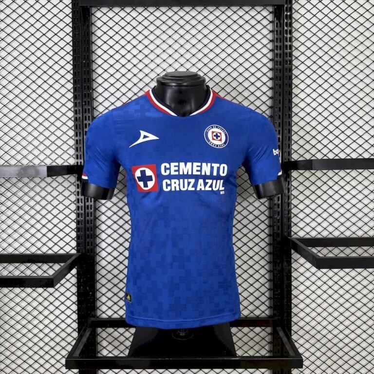 Mens Cruz Azul 2025/26 Home Jersey Player Version