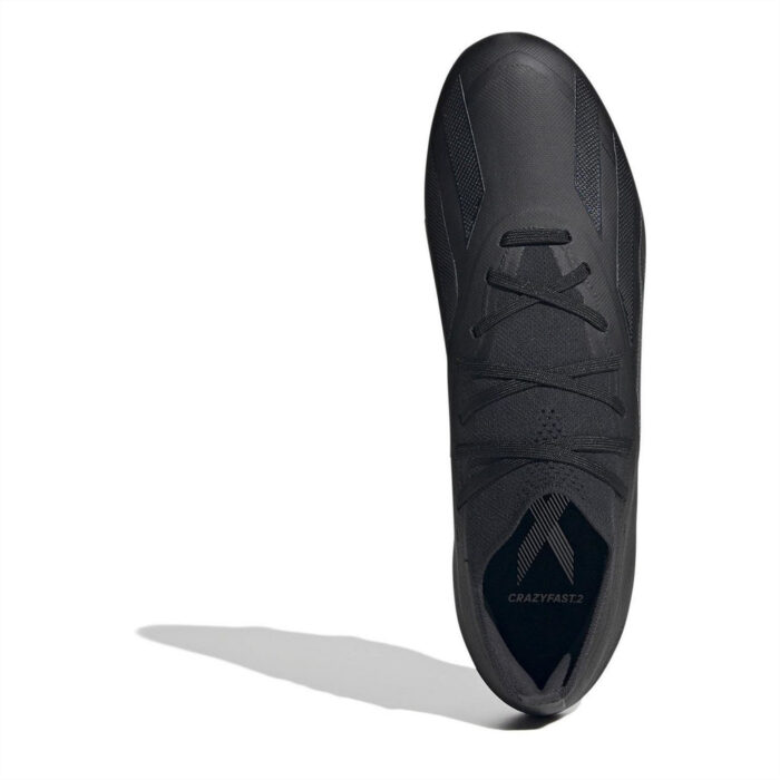 adidas X Crazyfast Firm Ground Football Boots – Black/Black – view 5