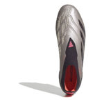 adidas Predator Junior Firm Ground Football Boots – platin met. – view 5
