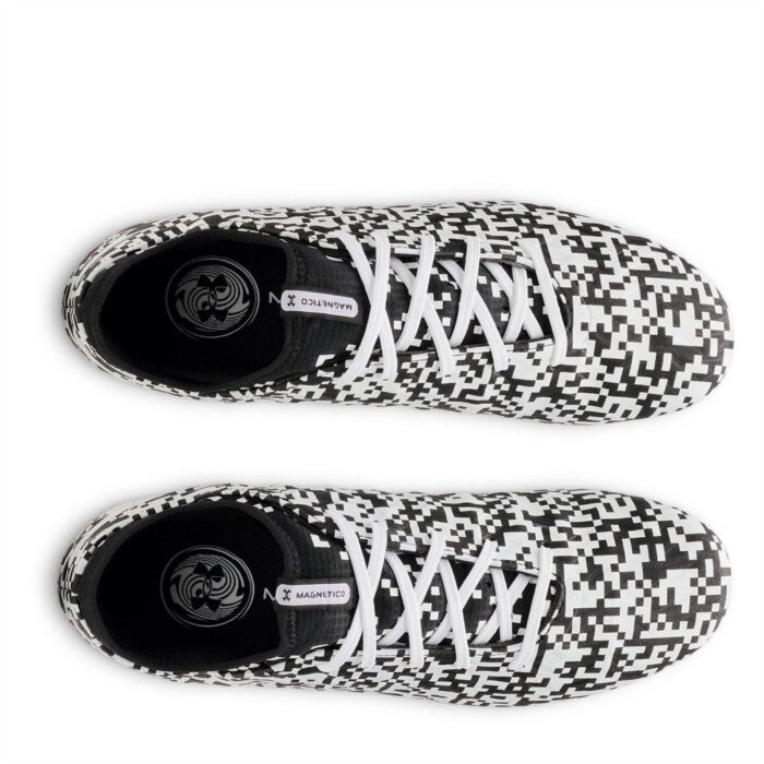 Under Armour Magnetico Firm Ground Football Boots – Black/White - Image 5