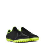Puma Finesse Junior Turf Football Boots – Black/FluYellow – view 4