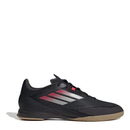 adidas F50 Indoor Football Boots – Black/Iron/Red