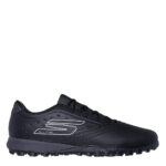 Skechers Razor Gold Turf Football Boots – Black/Silver – view 2