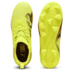 Puma Future 8 Junior Firm Ground Football Boots – Yellow/Black - Image 3