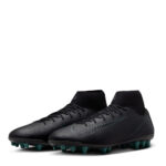 Nike Mercurial Superfly 10 Artificial Ground Football Boots – Black/Green – view 4