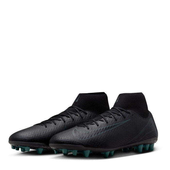 Nike Mercurial Superfly 10 Artificial Ground Football Boots – Black/Green – view 4