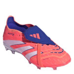 adidas Predator Junior Firm Ground Football Boots – Orange/White – view 3