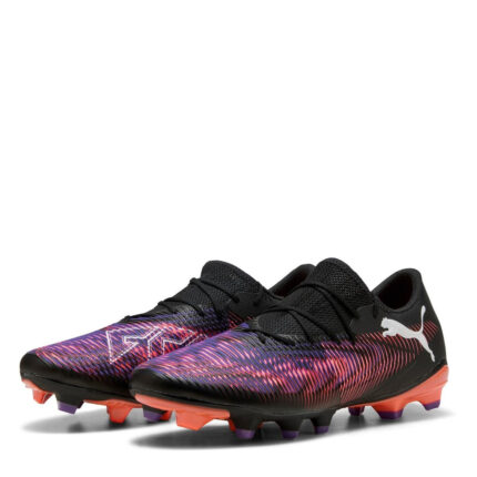 Puma Future 8 Firm Ground Football Boots – Black/Purple