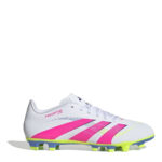 adidas Predator Firm Ground Football Boots – White/Pink