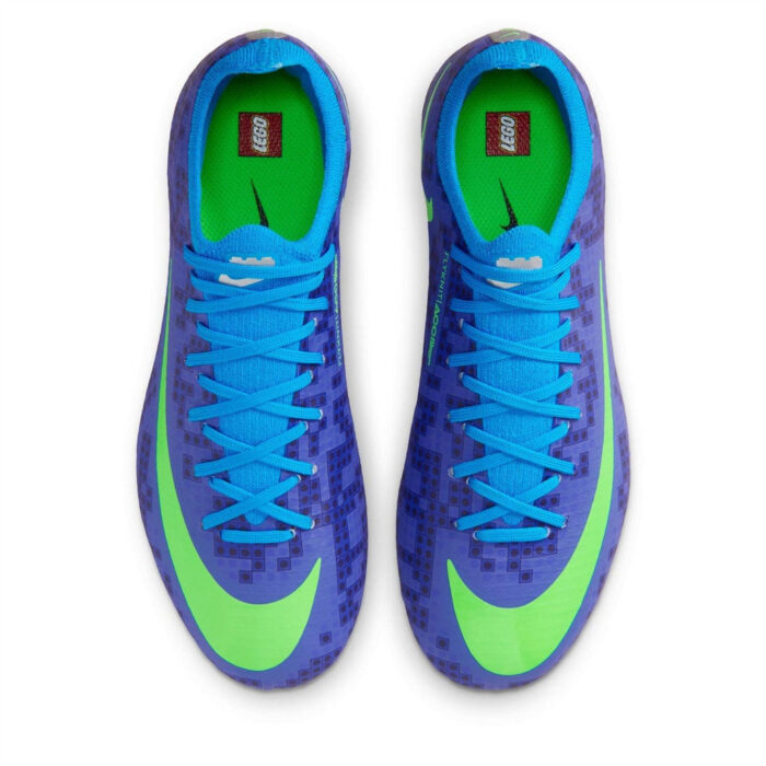 Nike Mercurial Vapor 16 Junior Firm Ground Football Boots – Conord/Green – view 6
