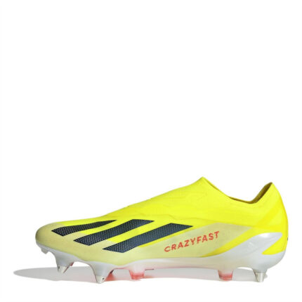 adidas X Crazyfast Soft Ground Football Boots – Team Solar Yell – view 2