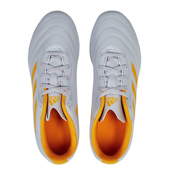 adidas Goletto Firm Ground Football Boots – Grey/Orange – view 6