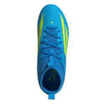 adidas F50 Junior Firm Ground Football Boots – Blue/Yellow – view 5