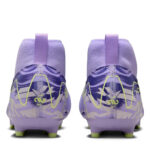Nike Zoom Mercurial Superfly 10 Junior Firm Ground Football Boots – Purple/Volt – view 5