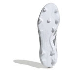 adidas Predator Firm Ground Football Boots – White/Silver – view 6