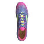 adidas Messi F50 Firm Ground Football Boots – Blue/Lemon - Image 6