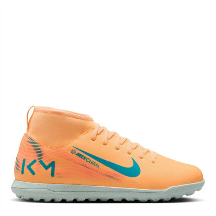Nike Mercurial Superfly 10 Junior Turf Football Boots – Orange/Melon