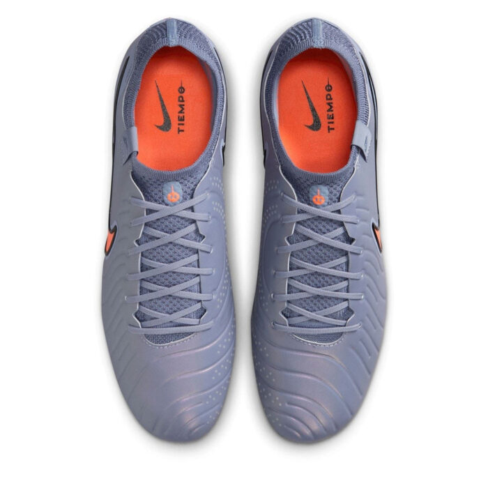 Nike Tiempo Legend 10 Soft Ground Football Boots – Blue/Black – view 6