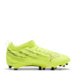 Puma Ultra 5 Junior Firm Ground Football Boots – Yellow/Black – view 4