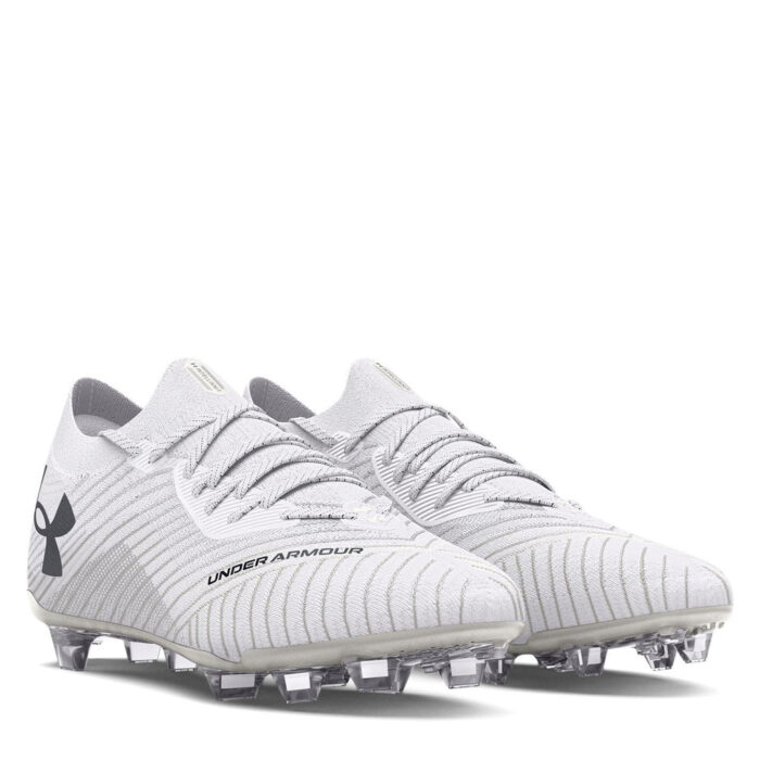 Under Armour Shadow Firm Ground Football Boots – White – view 5