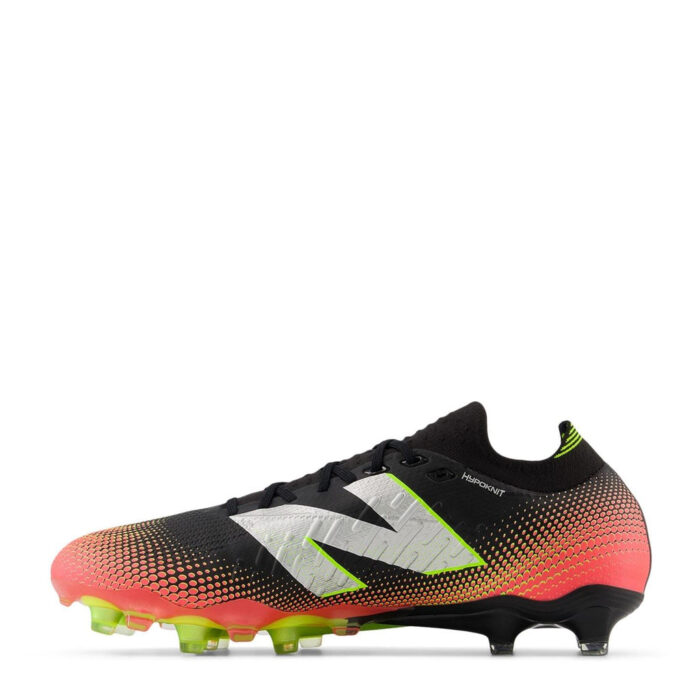 New Balance Tekela V4+ Firm Ground Football Boots – Black/Red – view 2