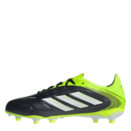 adidas Copa Pure 3 Junior Firm Ground Football Boots – Black/Lemon – view 2