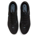 Nike Tiempo Soft Ground Football Boots – Black/Blue – view 6