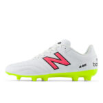 New Balance 442 V2 Firm Ground Football Boots – White/ Pink – view 2