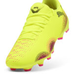 Puma Womens Future 8 Firm Ground Football Boots – Yellow/Black – view 6