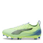 Puma Ultra Junior Firm Ground Football Boots – Apple/ White – view 2