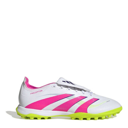 adidas Predator Turf Football Boots – White/Pink