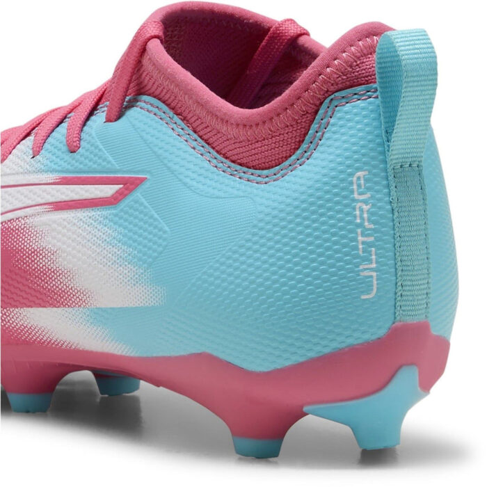 Puma Ultra 5 Junior Firm Ground Football Boots – Blue-White – view 3