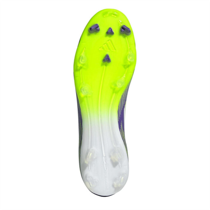 adidas F50 Firm Ground Football Boots – Purple/White – view 6