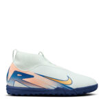 Nike Zoom Mercurial Superfly 10 Junior Turf Football Boots – Green/White – view 7