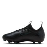 Nike Zoom Mercurial Vapor 16 Junior Firm Ground Football Boots – Black/Green – view 2
