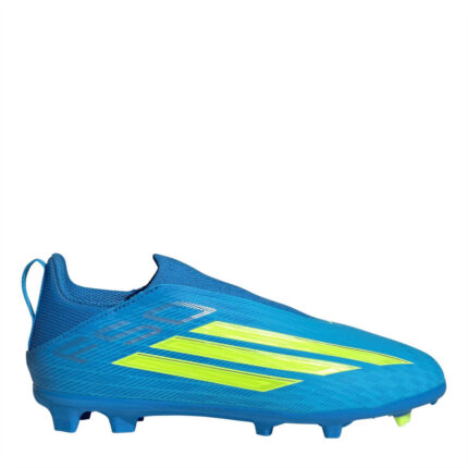 adidas F50 Junior Firm Ground Football Boots – Blue/Yellow