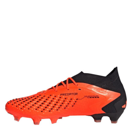 adidas Predator .1 Firm Ground Football Boots – Black/Black – view 2