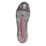 adidas Predator Firm Ground Football Boots – Grey/Red - Image 6