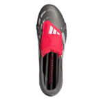 adidas Mens Predator Fold Over Tongue Soft Ground Football Boots – Grey/Red - Image 5