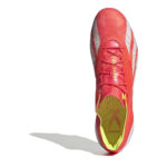 adidas X Crazyfast+ Firm Ground Football Boots – Red/Wht/Yellow – view 5