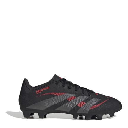 adidas Predator Firm Ground Football Boots – Black/Grey