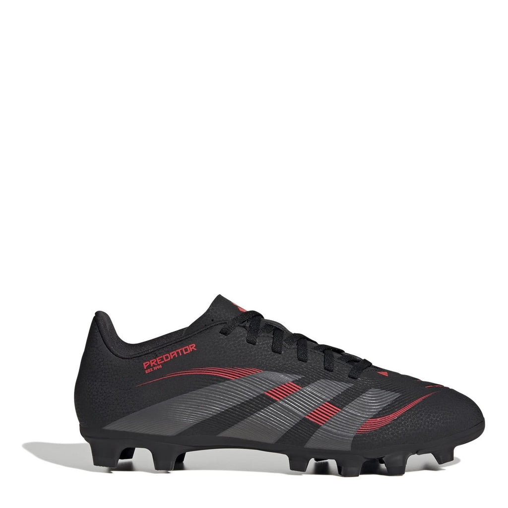 adidas Predator Firm Ground Football Boots – Black/Grey