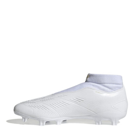 adidas Predator 24 Firm Ground Football Boots – White/Gold/Bge – view 2