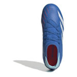 adidas Predator Accuracy.3 Junior Firm Ground Football Boots – Blue/White – view 5