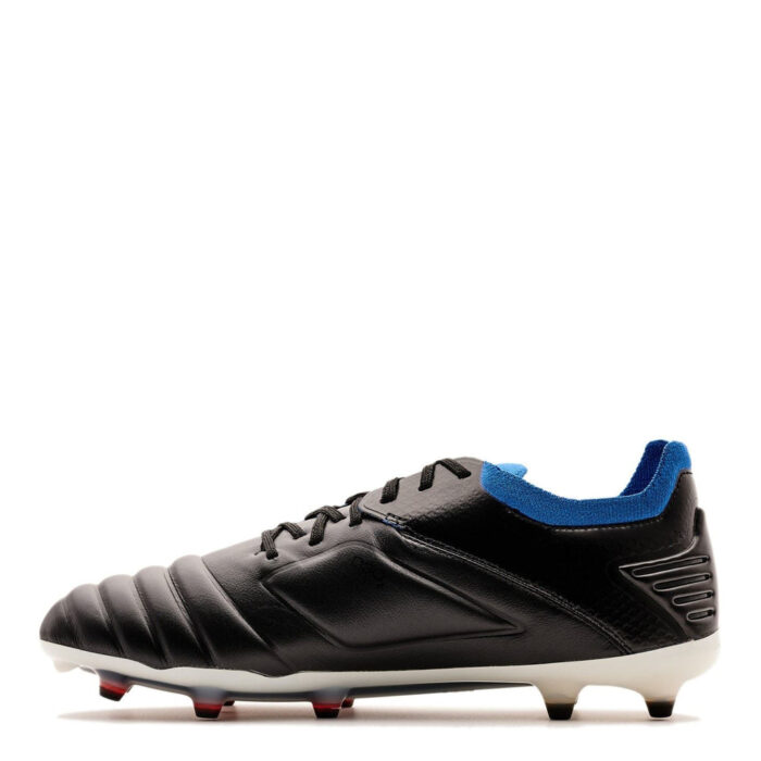 Umbro Tocc Firm Ground Football Boots – Blk/Wht/Vic Blu – view 2