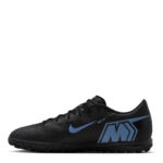 Nike Mens Zoom Mercurial Vapor 16 Turf Football Boots – Black/Blue – view 8