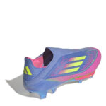 adidas Mens F50+ Firm Ground Football Boots – Blue/Yellow – view 4