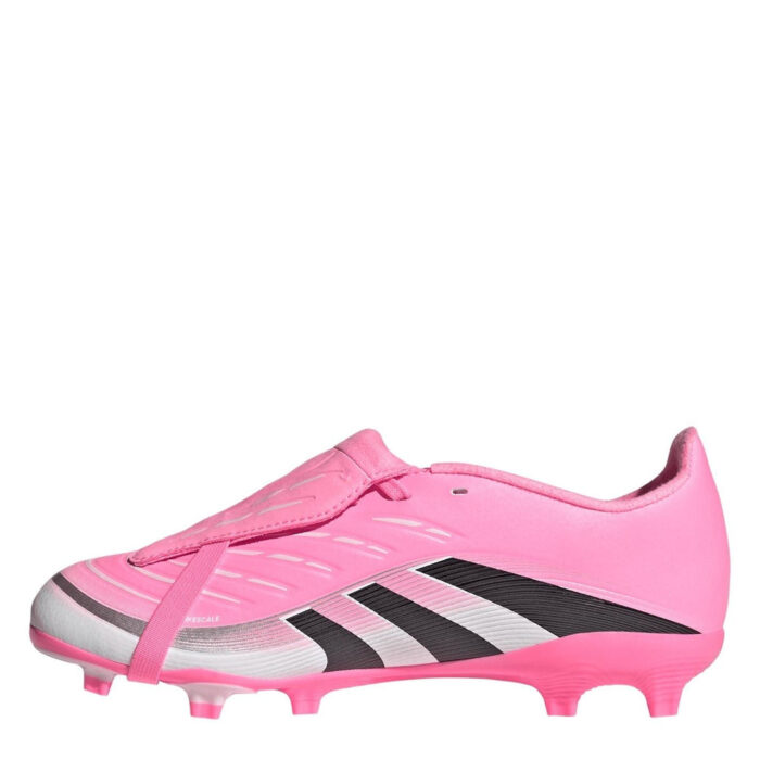 adidas Predator Junior Firm Ground Football Boots – Pink/White – view 2