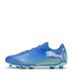 Puma Future 7 Firm Ground Football Boots – Blue/Wht/Green – view 2