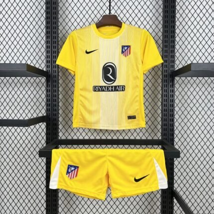 Kids Atletico Madrid 2025/26 Goalkeeper Kit